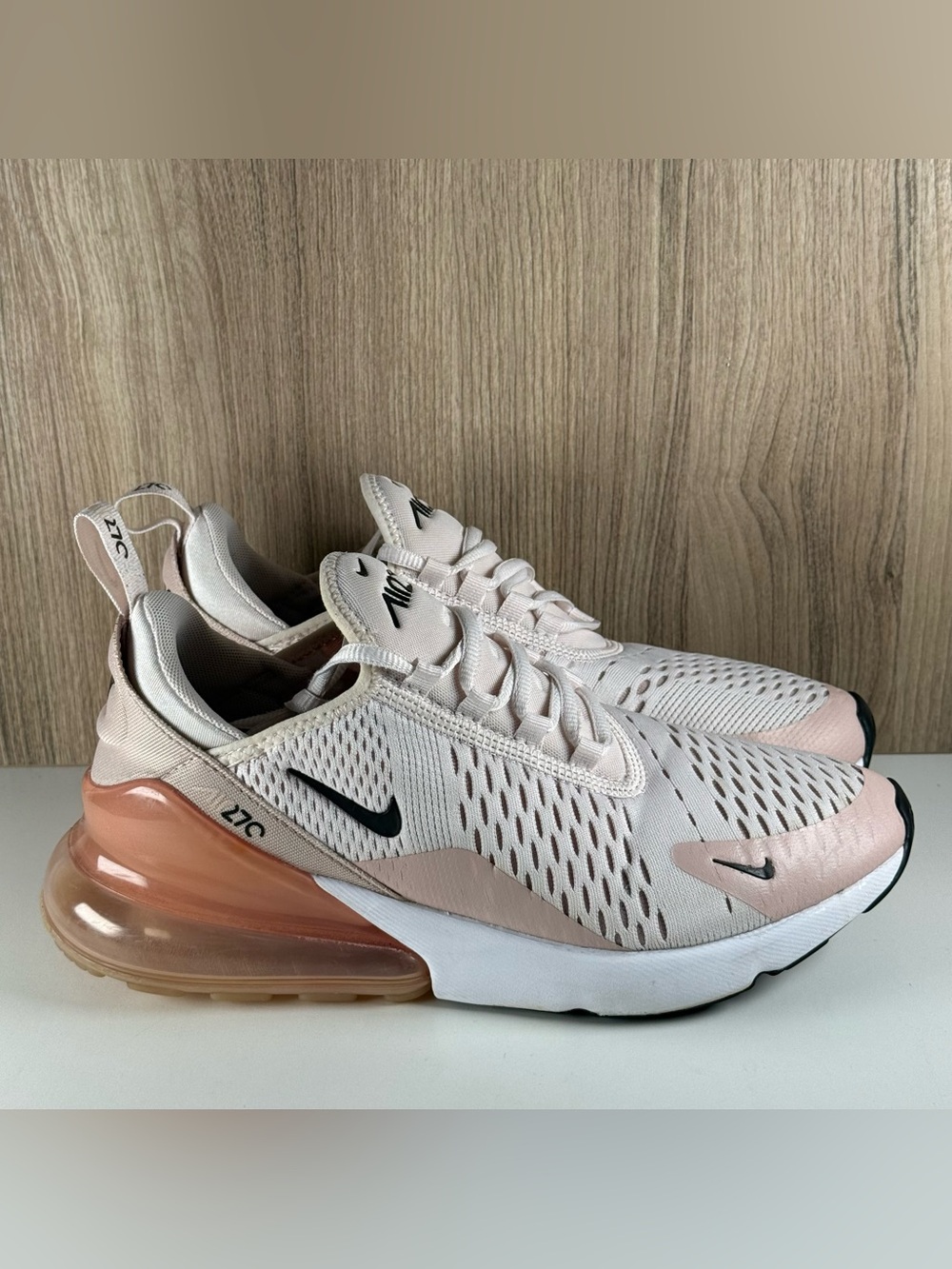Nike Air Max 270 Light Soft Pink AH6789-604 Women’s Size 8.5